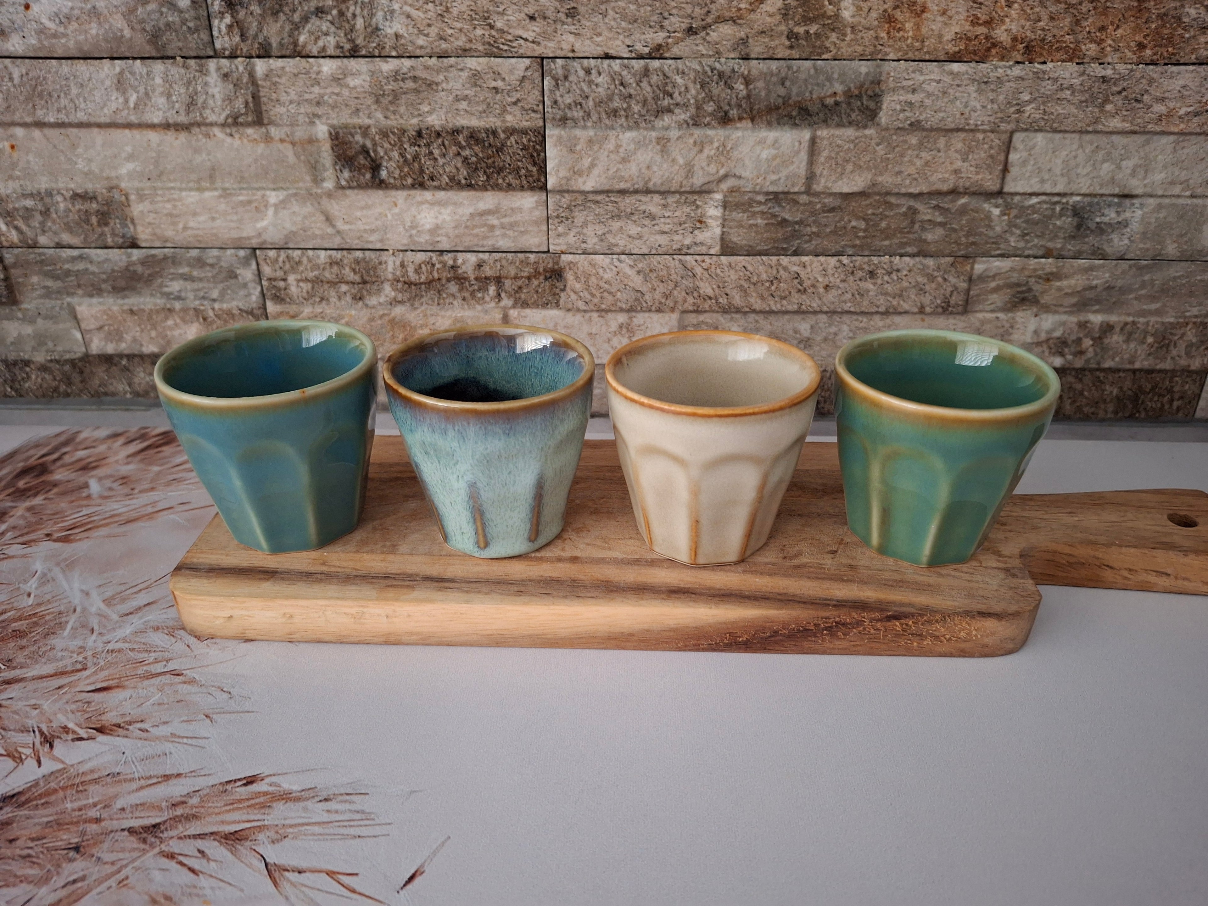 Mok espresso set, 4 stuks