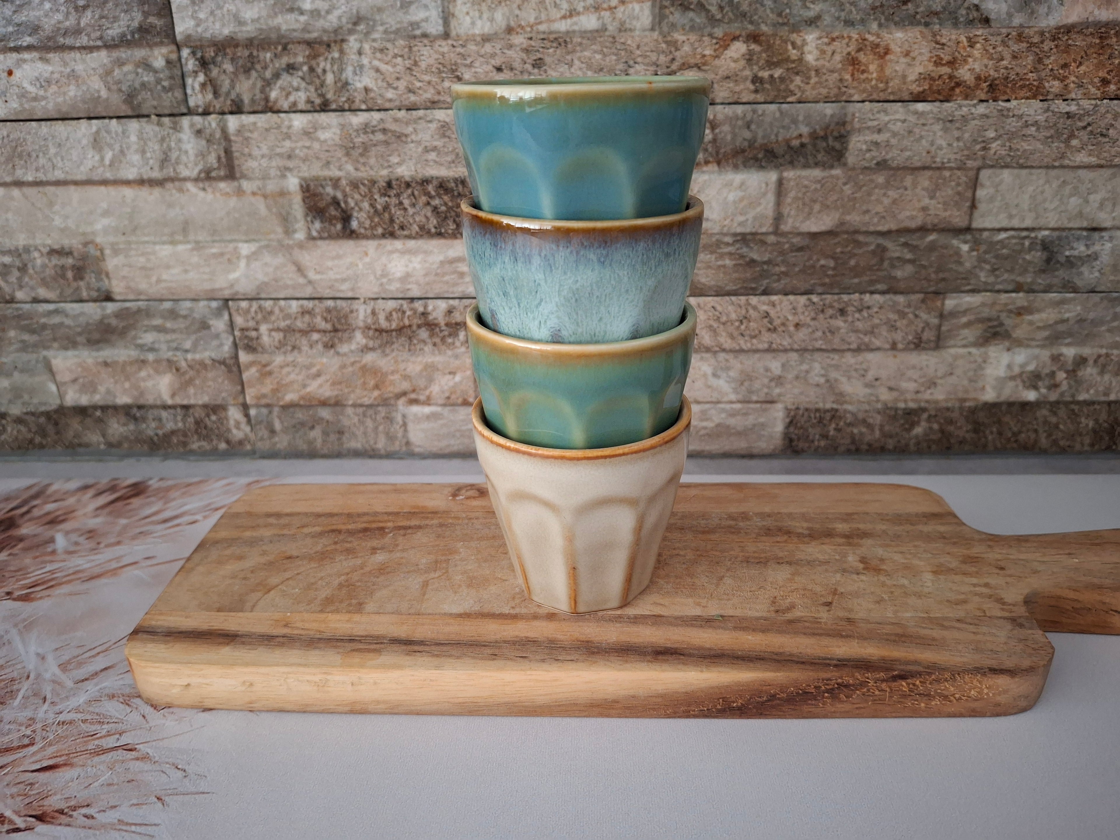 Mok espresso set, 4 stuks