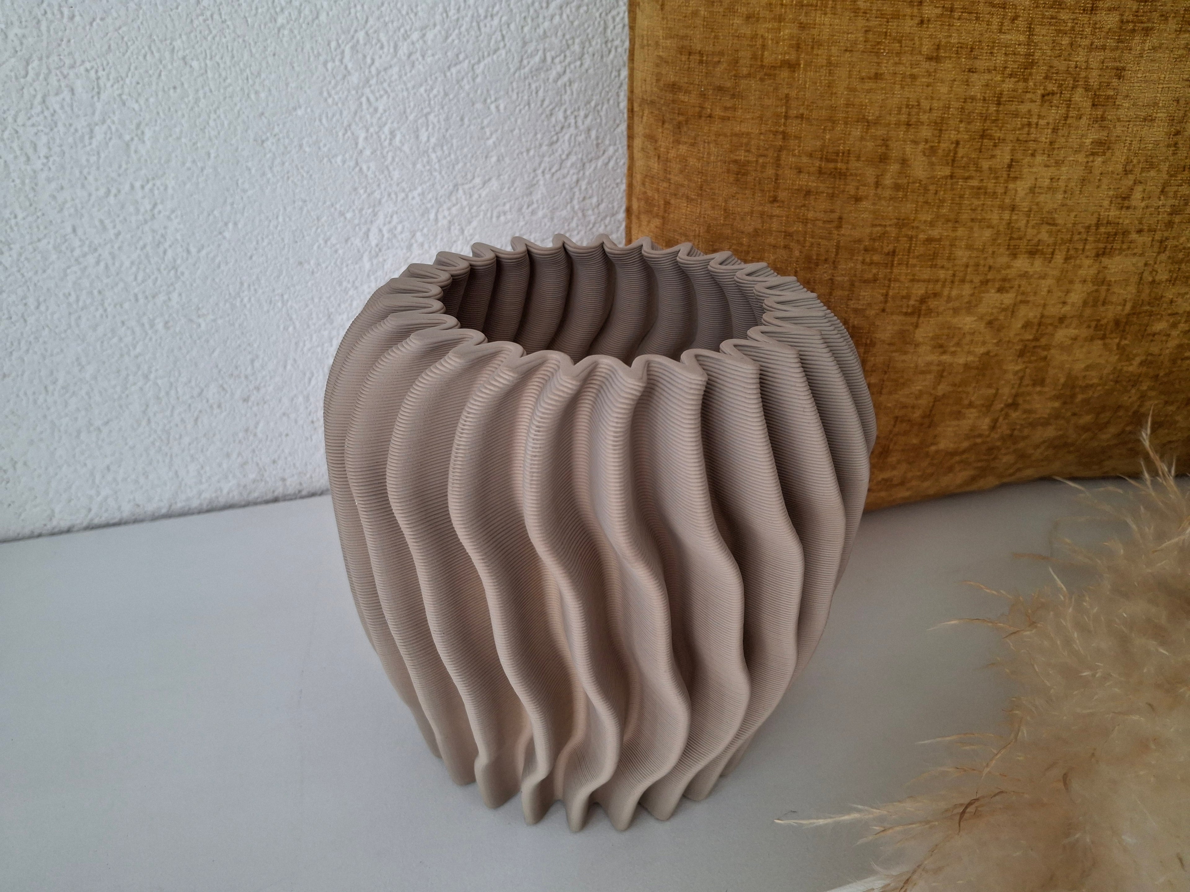 Vaas Hongmao 3D geprint  bruin, 17 x 18 cm