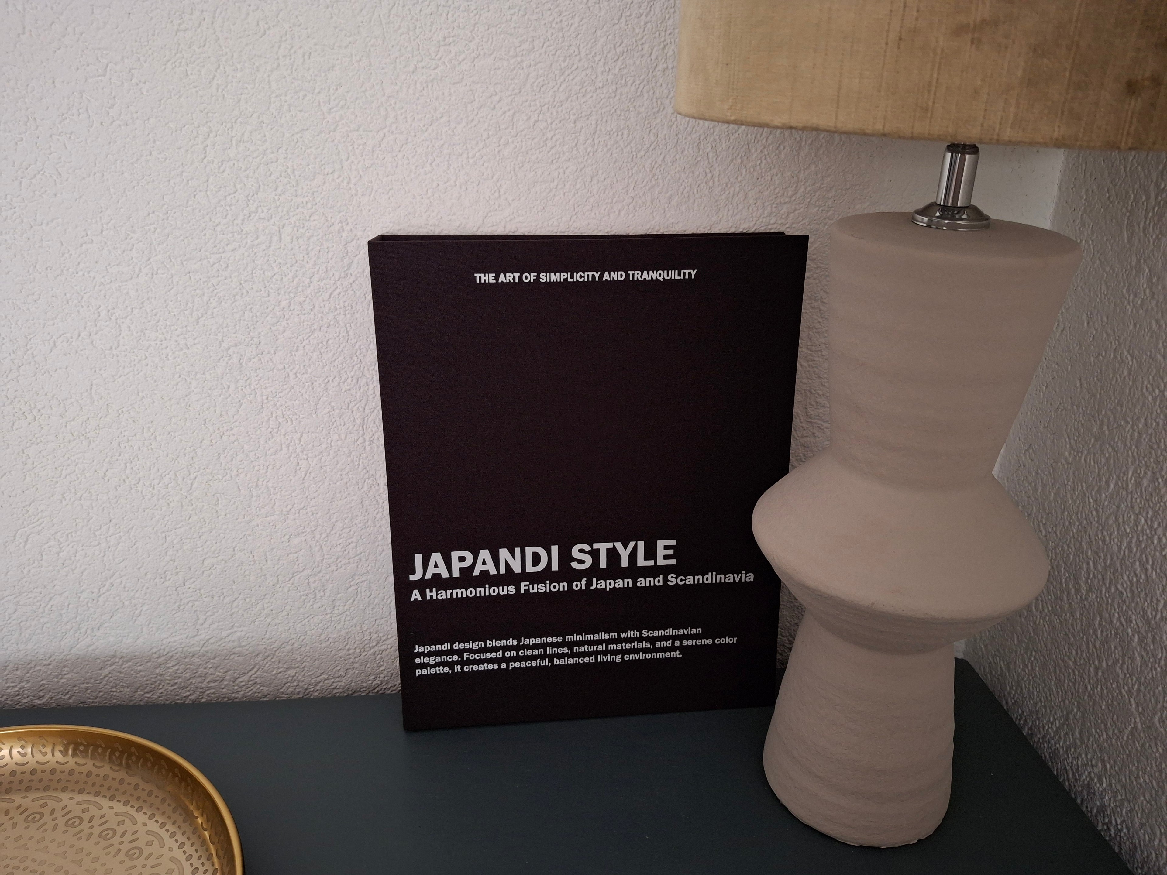 Opbergboek Japandi Style, 31 x 25 cm.