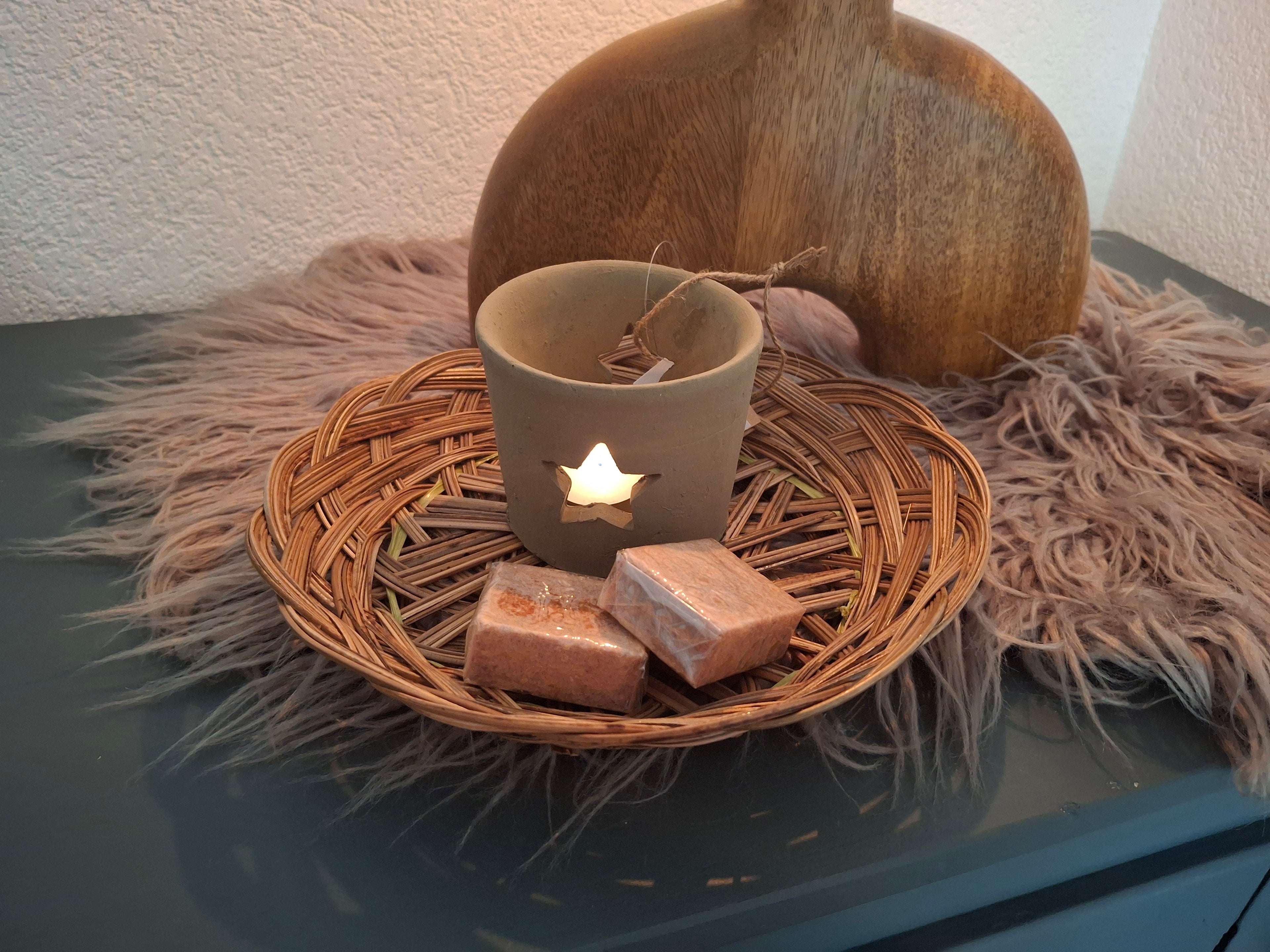 Bamboe Schaal, Ø 22 cm