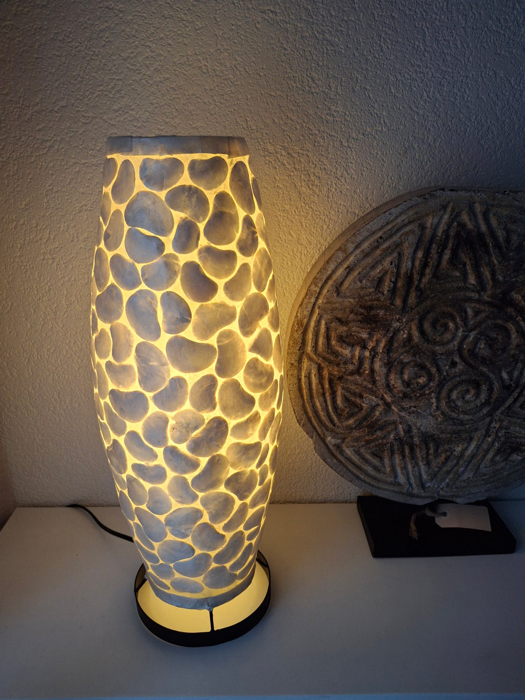 Capiz schelpenlamp
