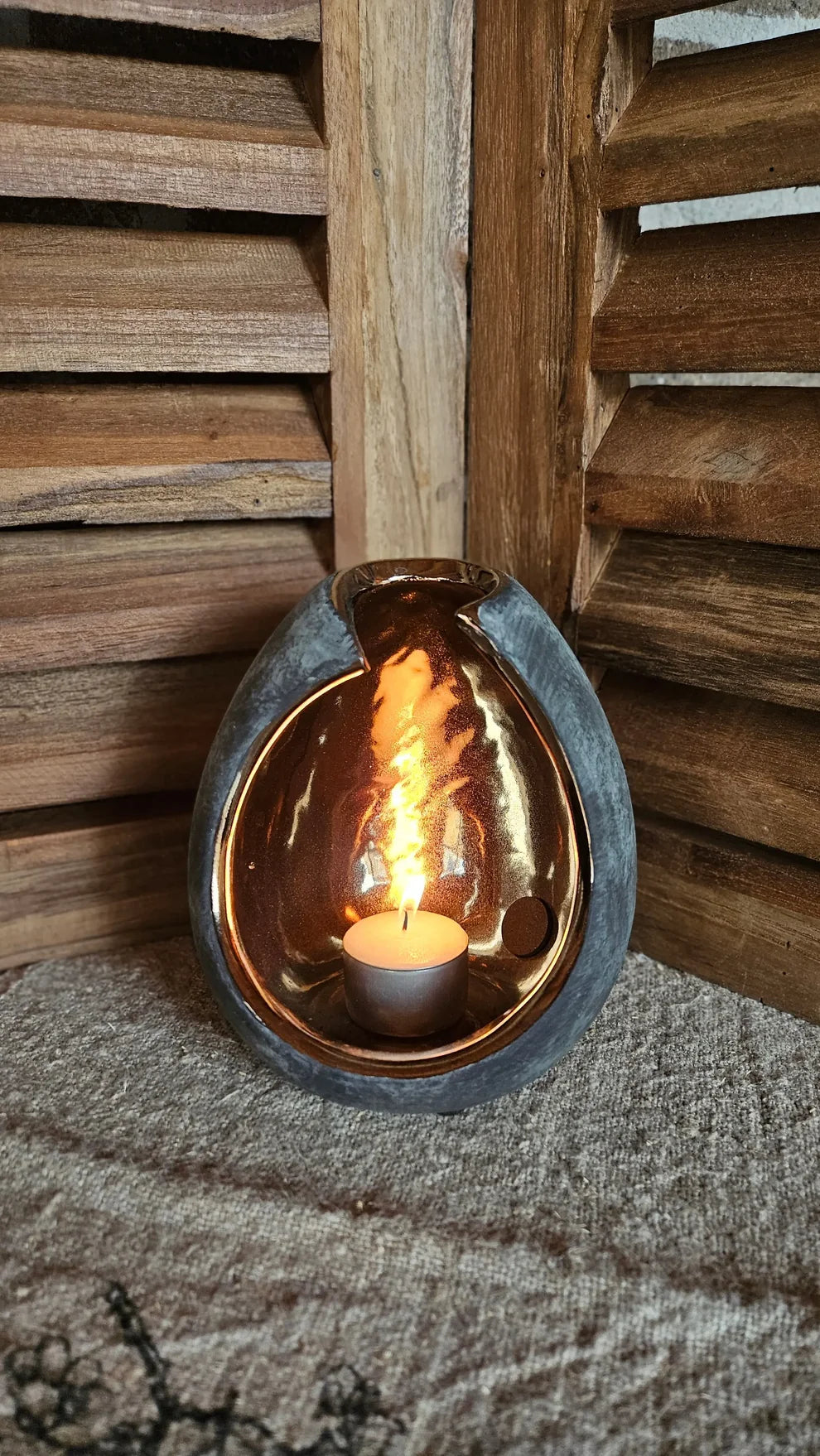 Brynxz tealightcup M cozy gold