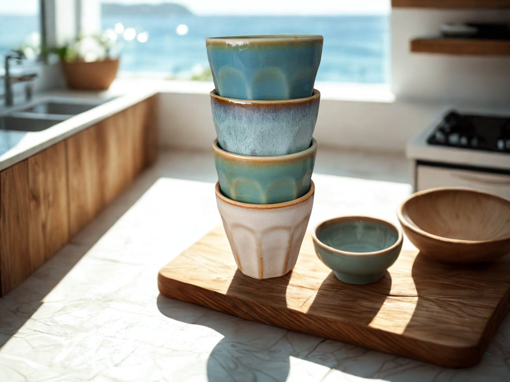 Mok espresso set, 4 stuks