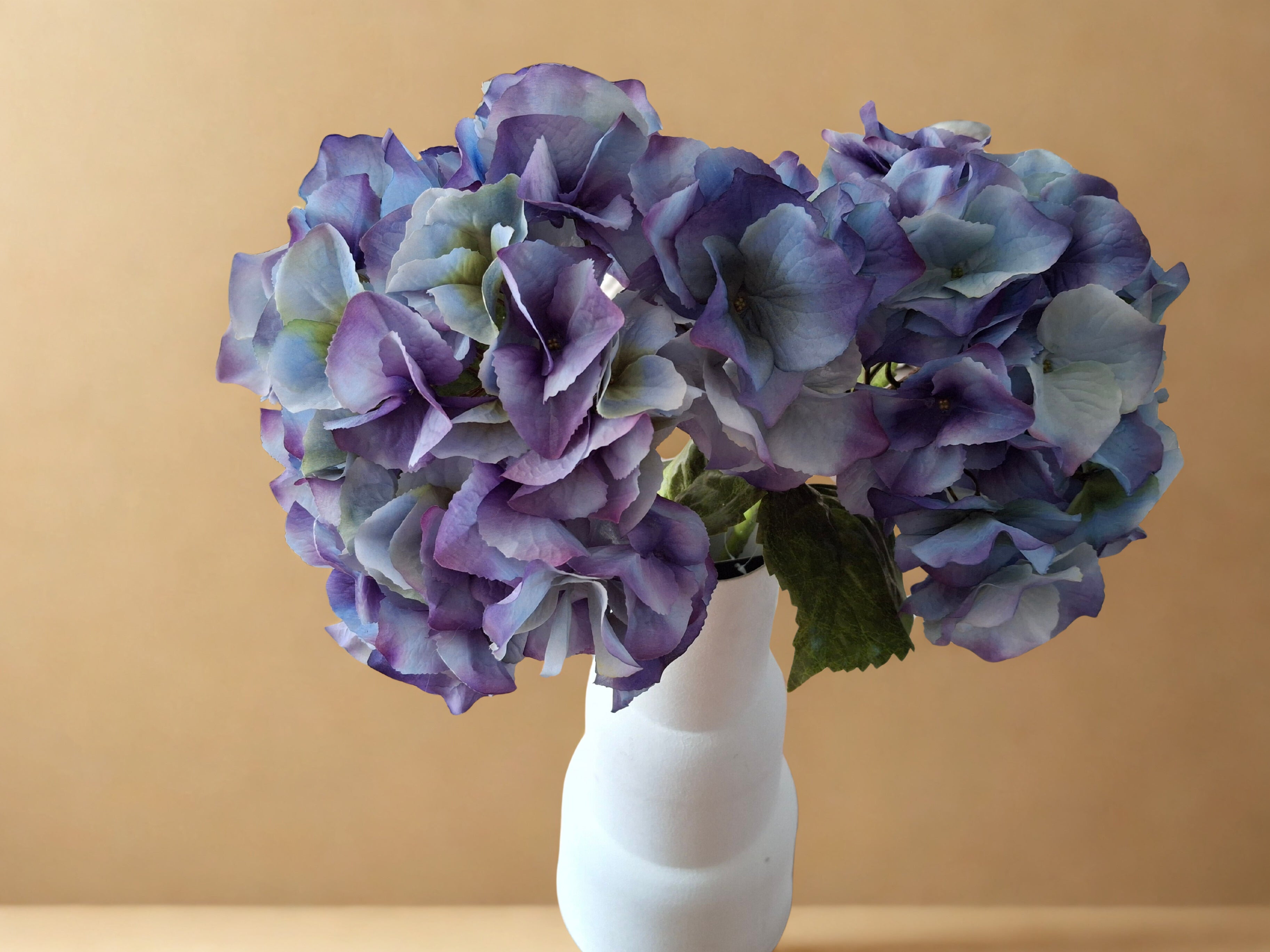 Blauwe hortensia 70 cm, Ø 25 cm