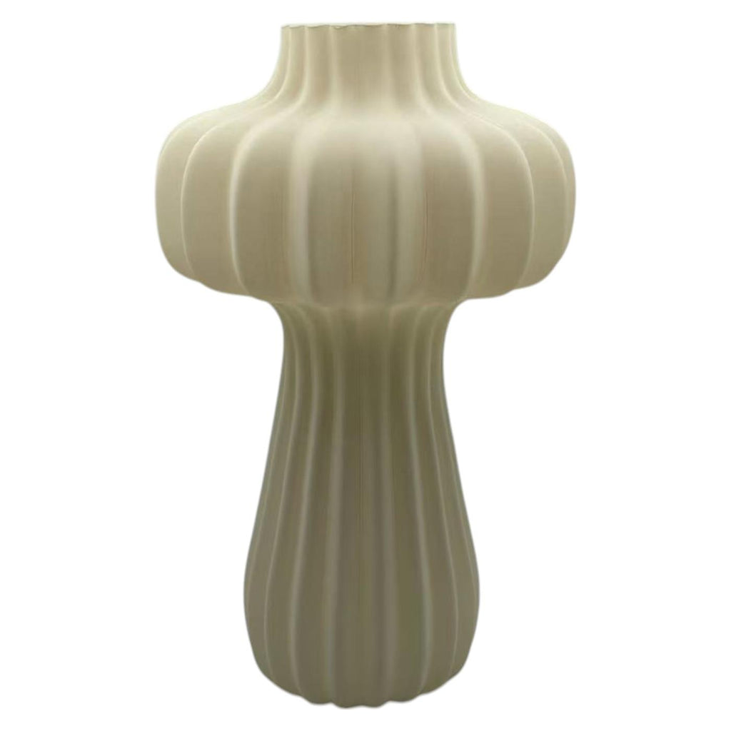 Vaas Mae wit glas, hoogte 25.5 cm