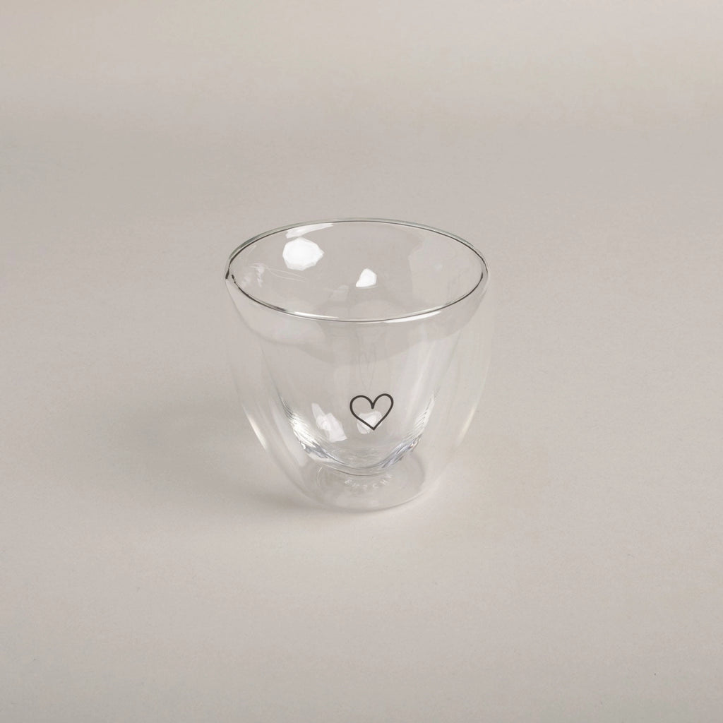 Eulenschnitt Dubbelwandig Glas Hart