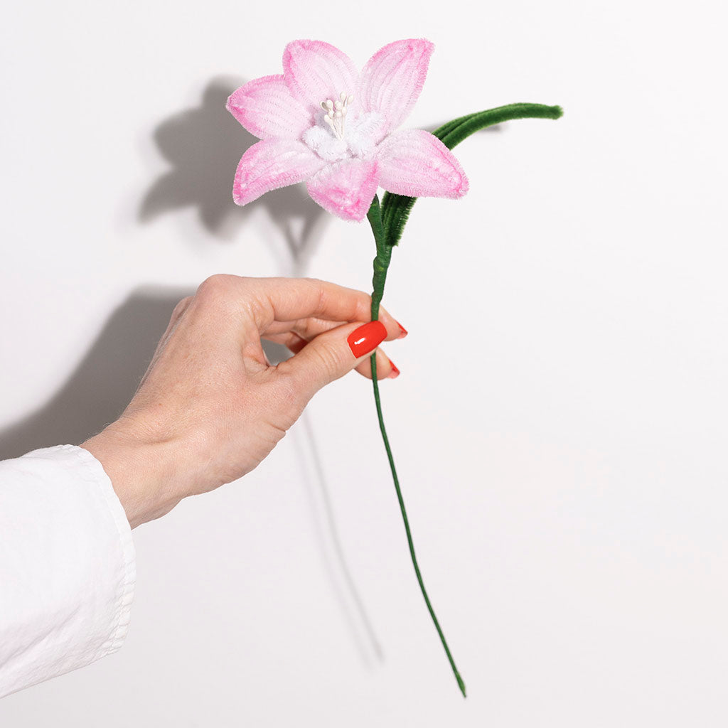 Hobbyset Bloemen van Chenilledraad