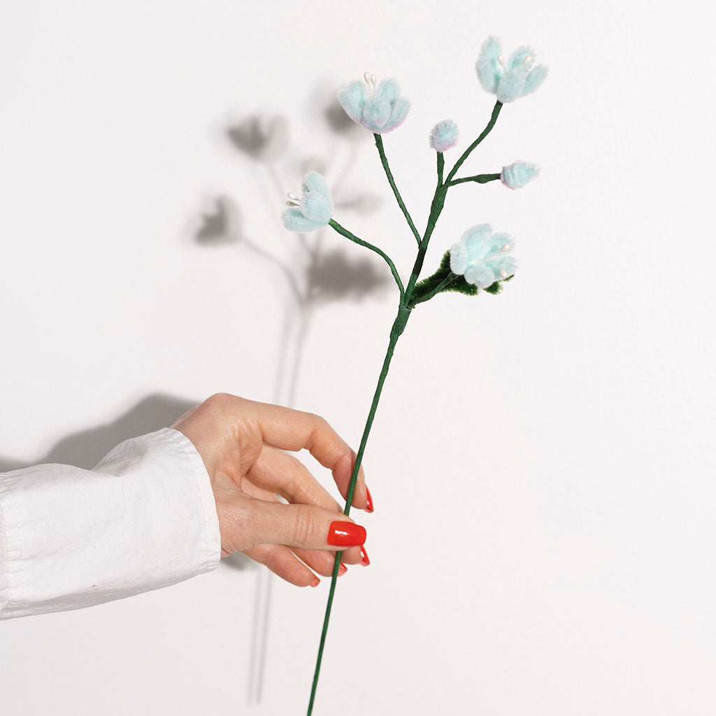 Hobbyset Bloemen van Chenilledraad