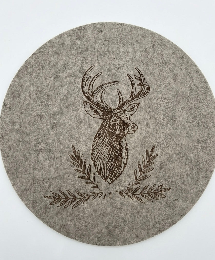 Placemat hert vilt