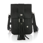 Telefoontasje - zwart