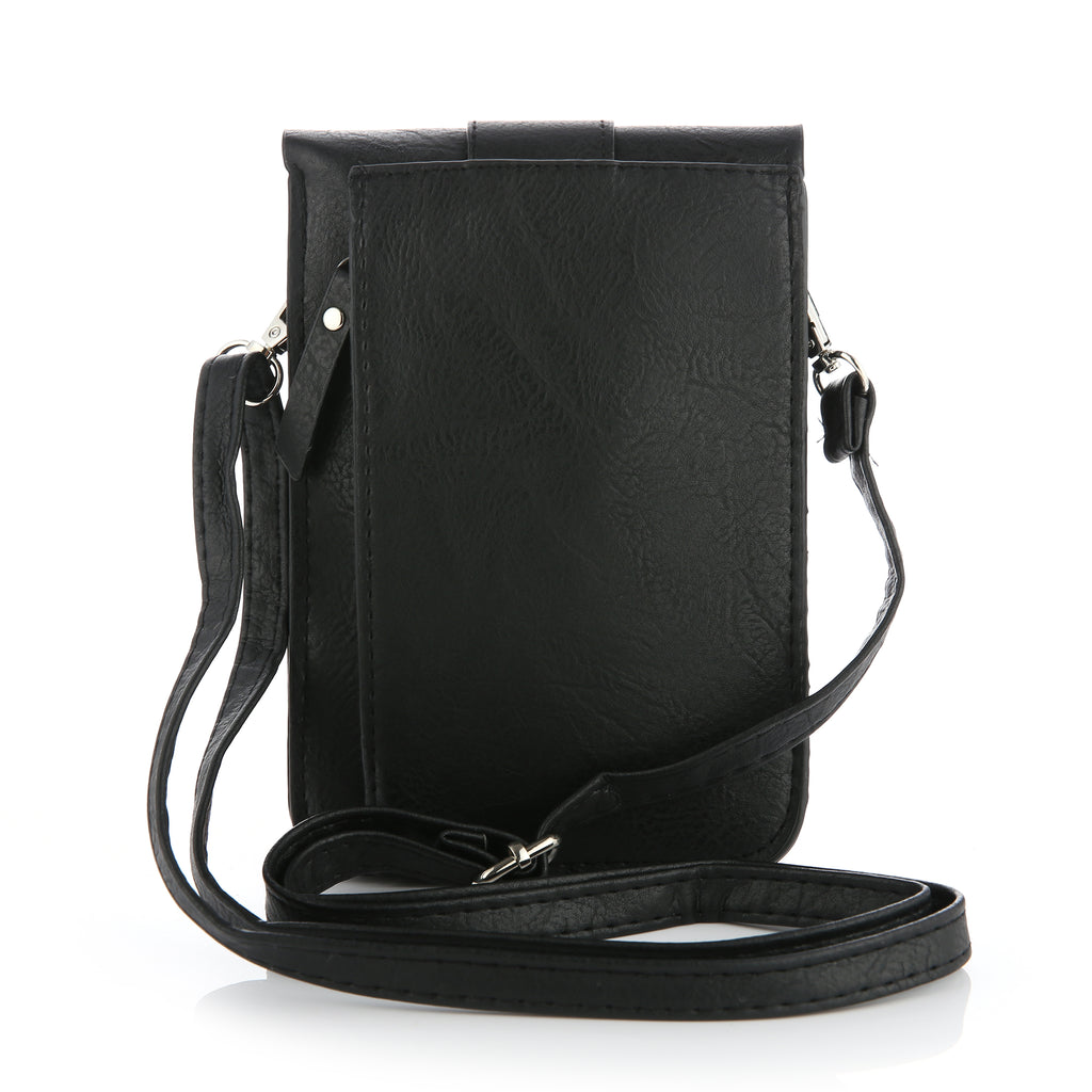 Telefoontasje - zwart