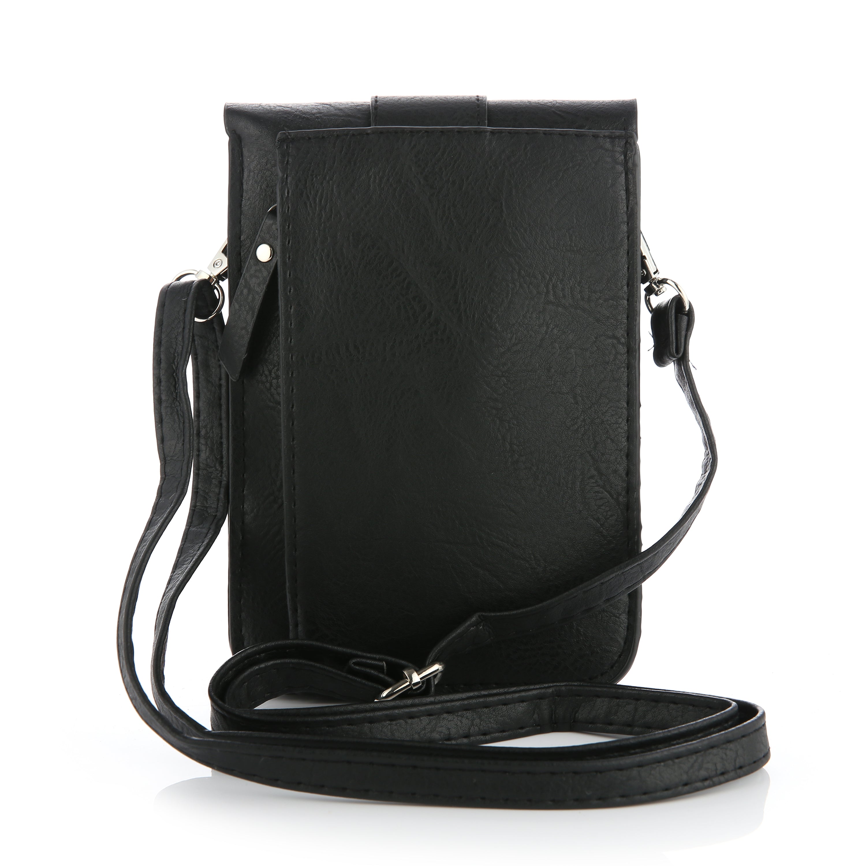 Telefoontasje - zwart