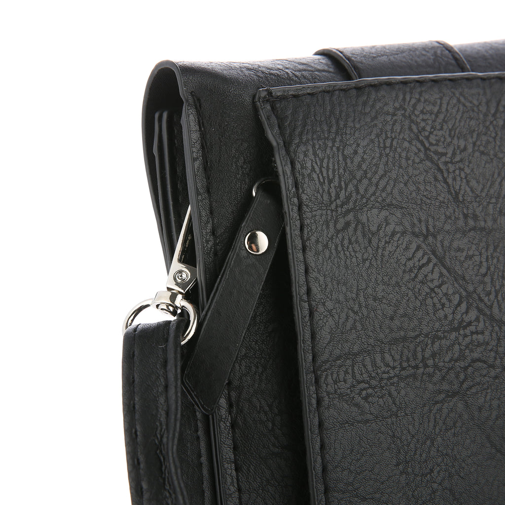 Telefoontasje - zwart