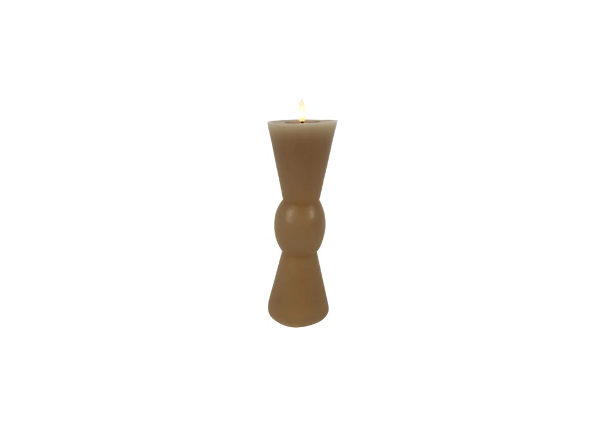 Countryfield Led kaars beige, hoogte 27 cm