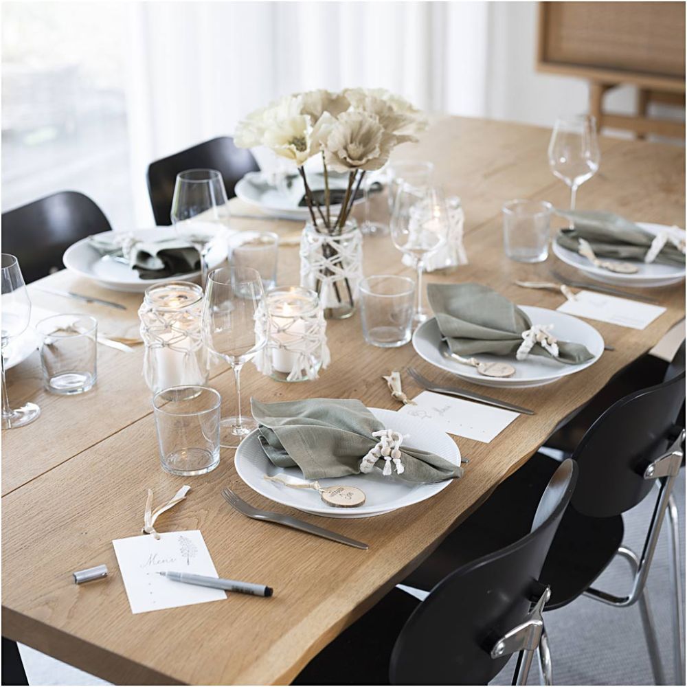 Hobbyset tafeldecoratie