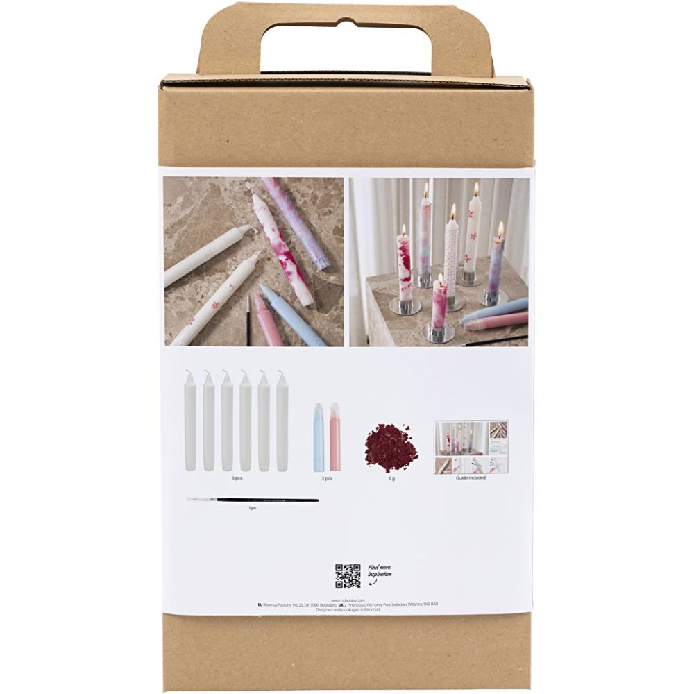 Hobbyset kaarsen decoreren