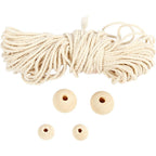 Hobbyset sneeuwvlok macramé