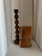 Sculpture Face hout, hoogte 20 cm.