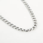 Schakel ketting - zilver