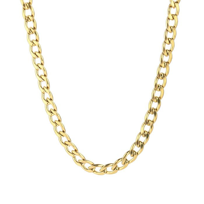 Schakel ketting - goud