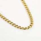 Schakel ketting - goud