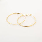 Oorbellen hoops - goud
