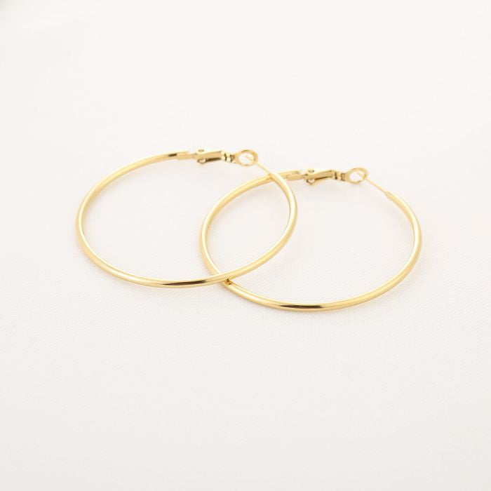 Oorbellen hoops - goud