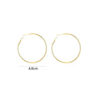 Oorbellen hoops - goud