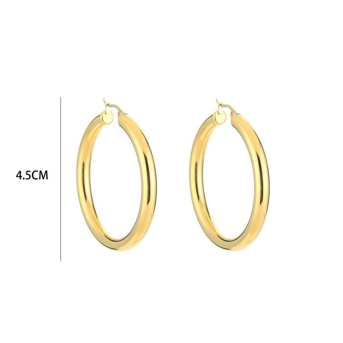 Oorbellen Hoops - goud