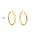 Oorbellen Hoops - goud