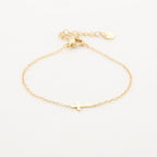 Armband kruis - goud