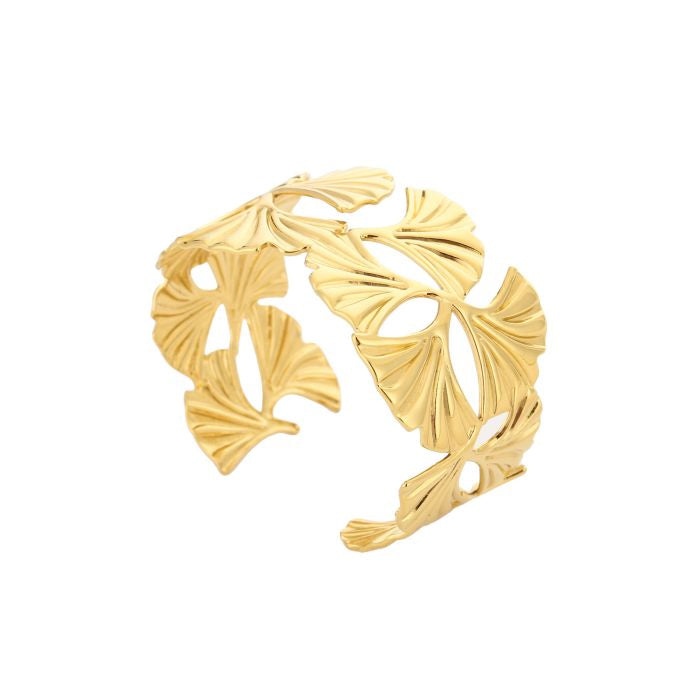 Leafs bangle  - goud