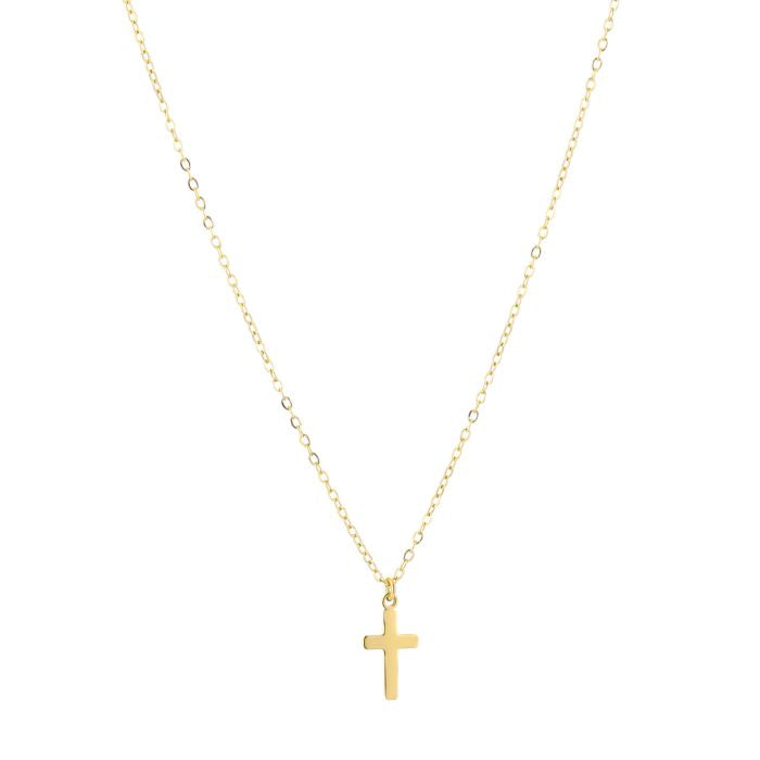 Ketting kruis - goud