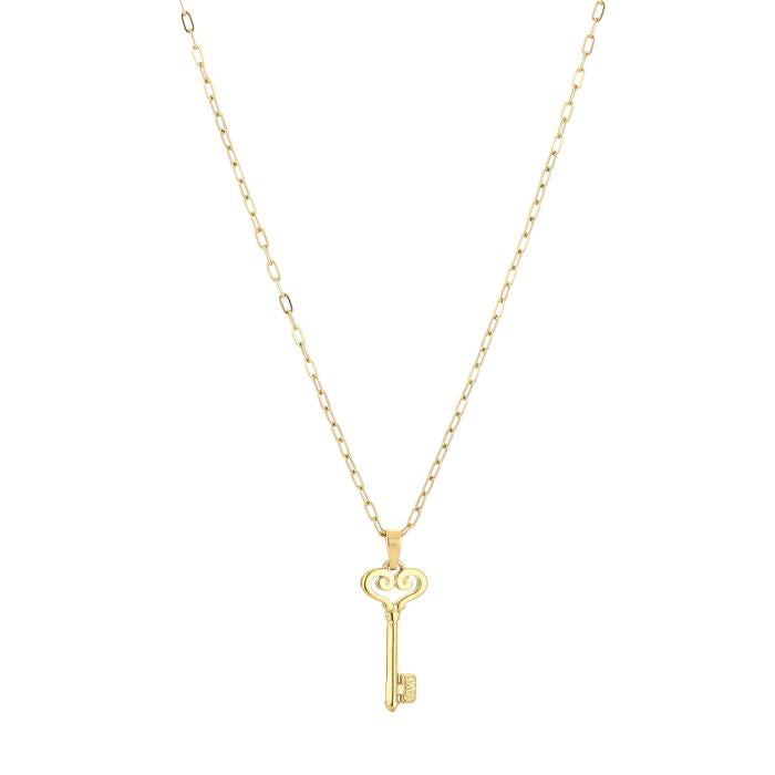 Ketting sleutel - goud