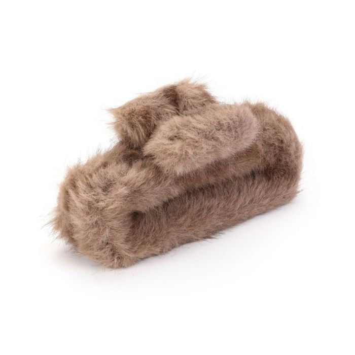 Haarklem Faux fur - khaki