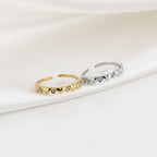 Zirkonia ring - goud