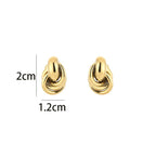 Chique oorbellen - goud