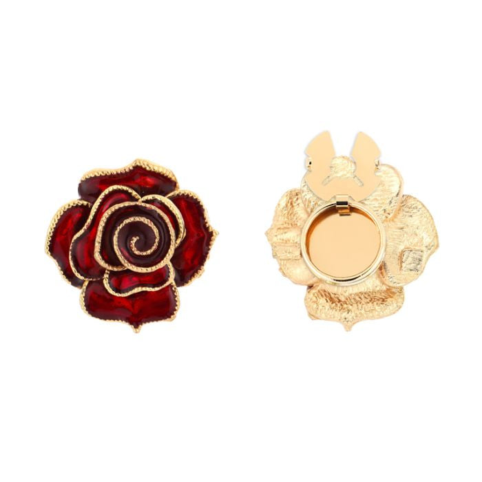 Button cover Red groot, 1 stuk