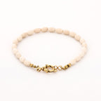 Kralen armband - beige