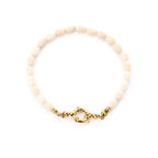 Kralen armband - beige