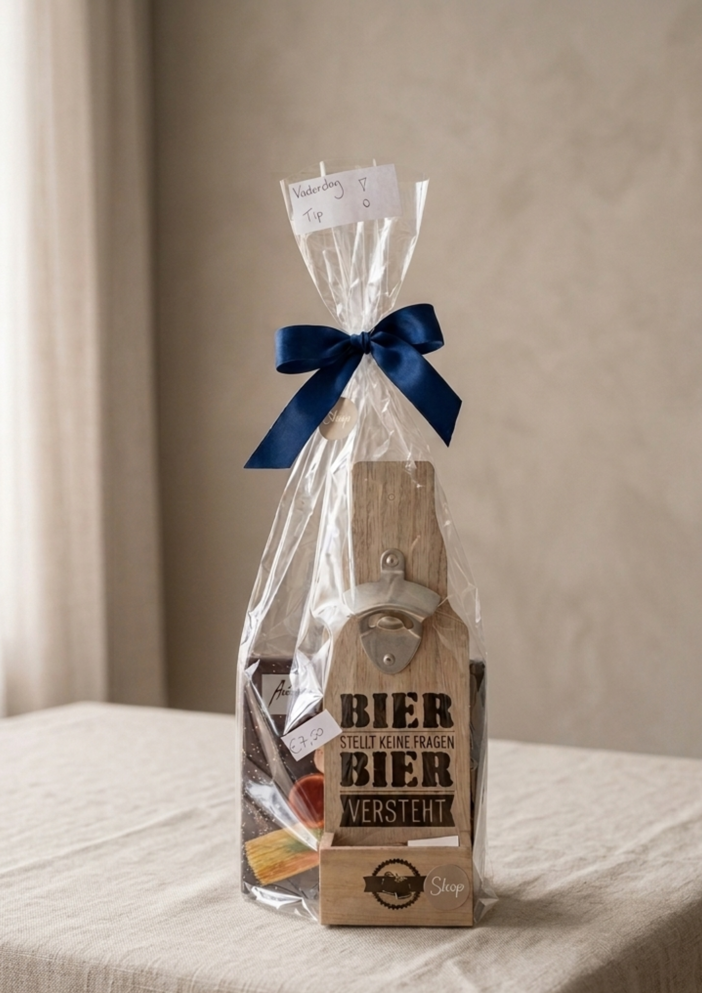Giftset Blikopener + servetten