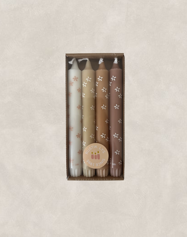 LYS Kaars bloem, hoogte 19 cm