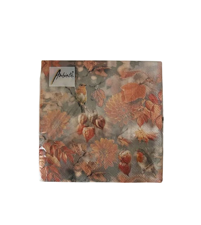 Napkin 33 orange autumn