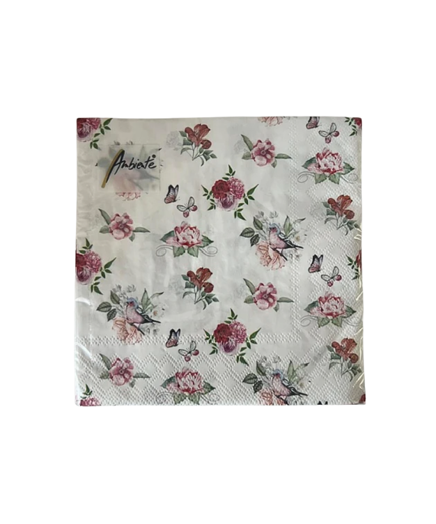 Napkin 33 Charlotte white