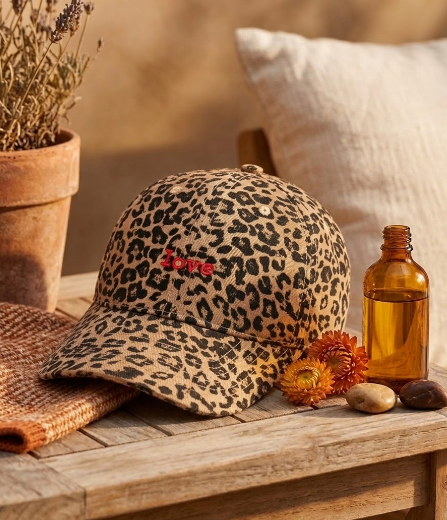 Luipaard petje LOVE
