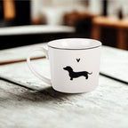 Clayre & Eef Mok Tekkel 275 ml, 12 x 8 x 7 cm.