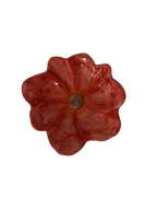jolipa deco plat bloemen rood