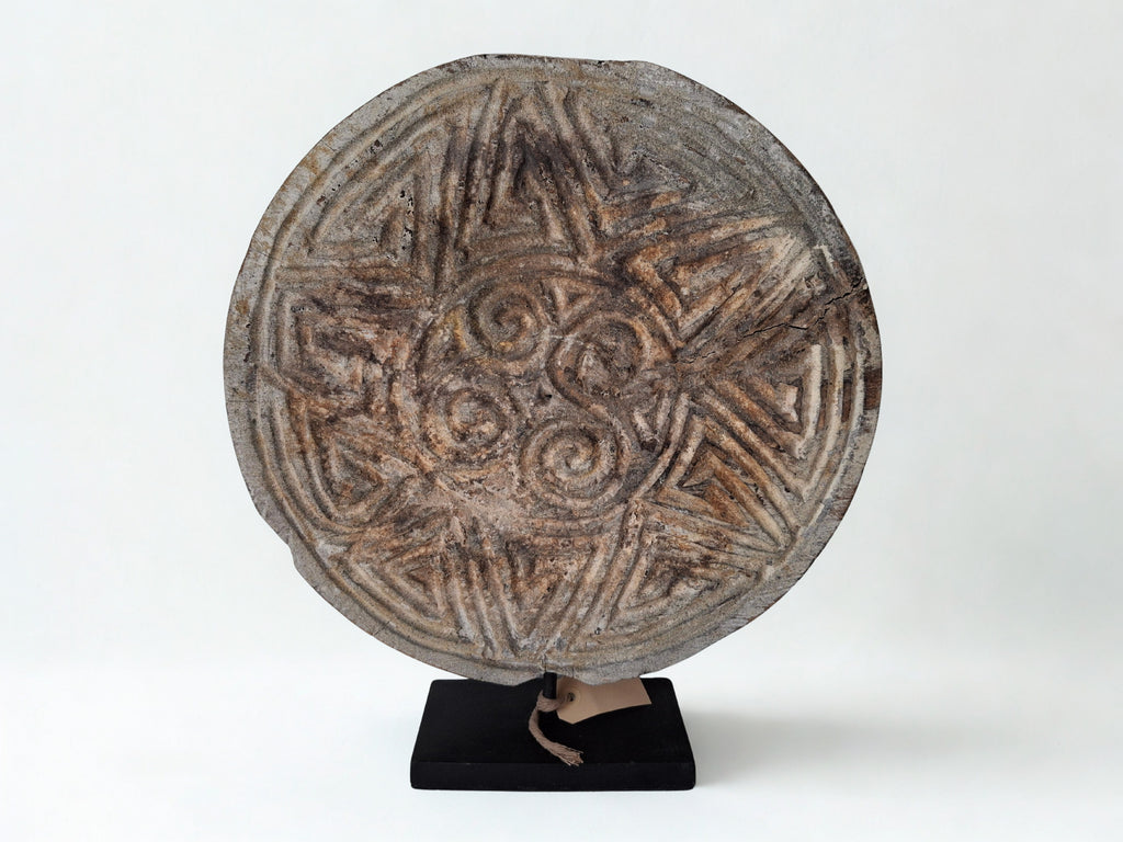 Boomschijf op voet Ibizastijl