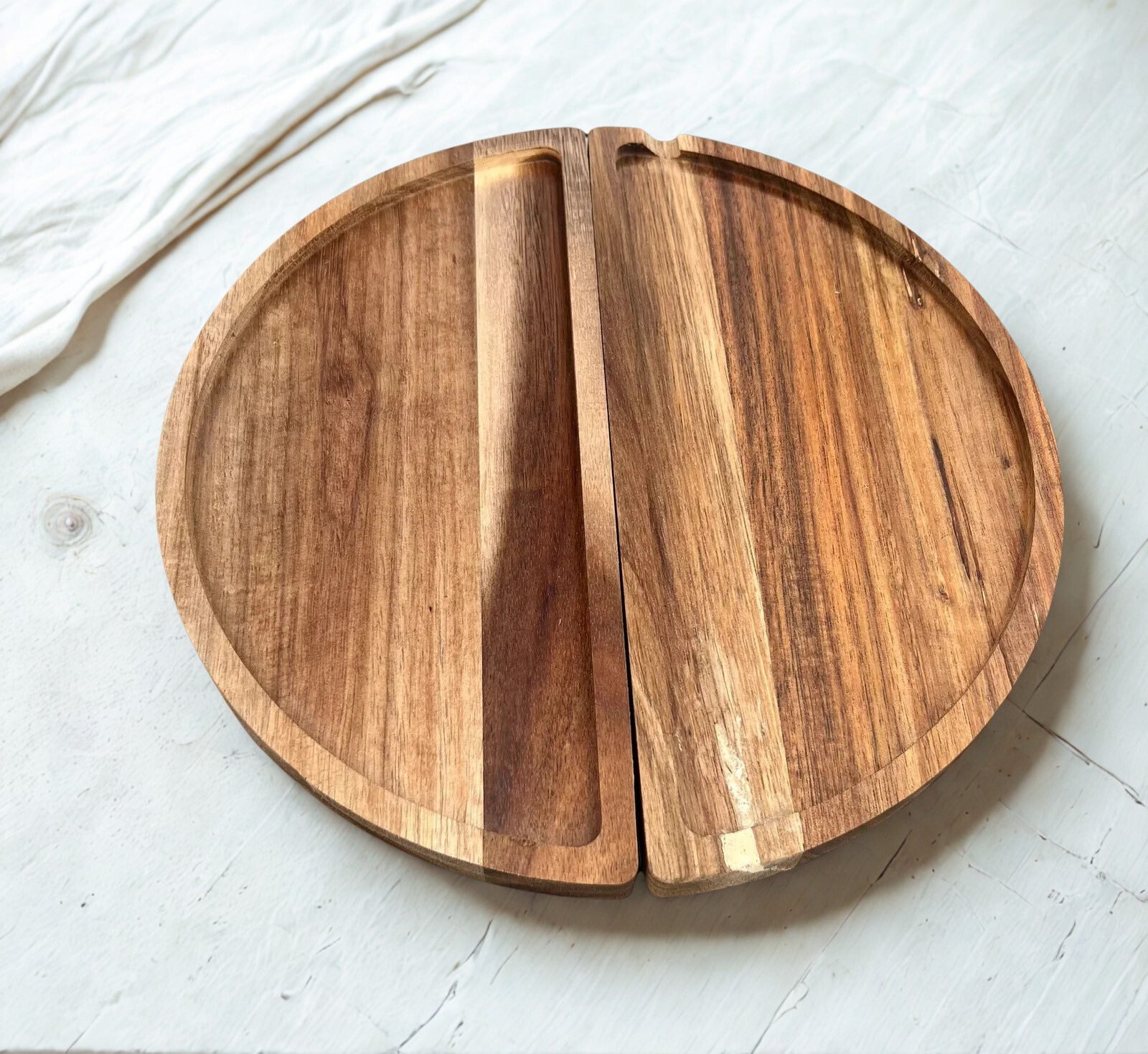 Sunday serveerplank 2-delig, Ø 30 cm.